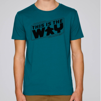 This Is The Way Board Game T-Shirt - Sci-Fi and Board Game Design by Meeplings Berlin